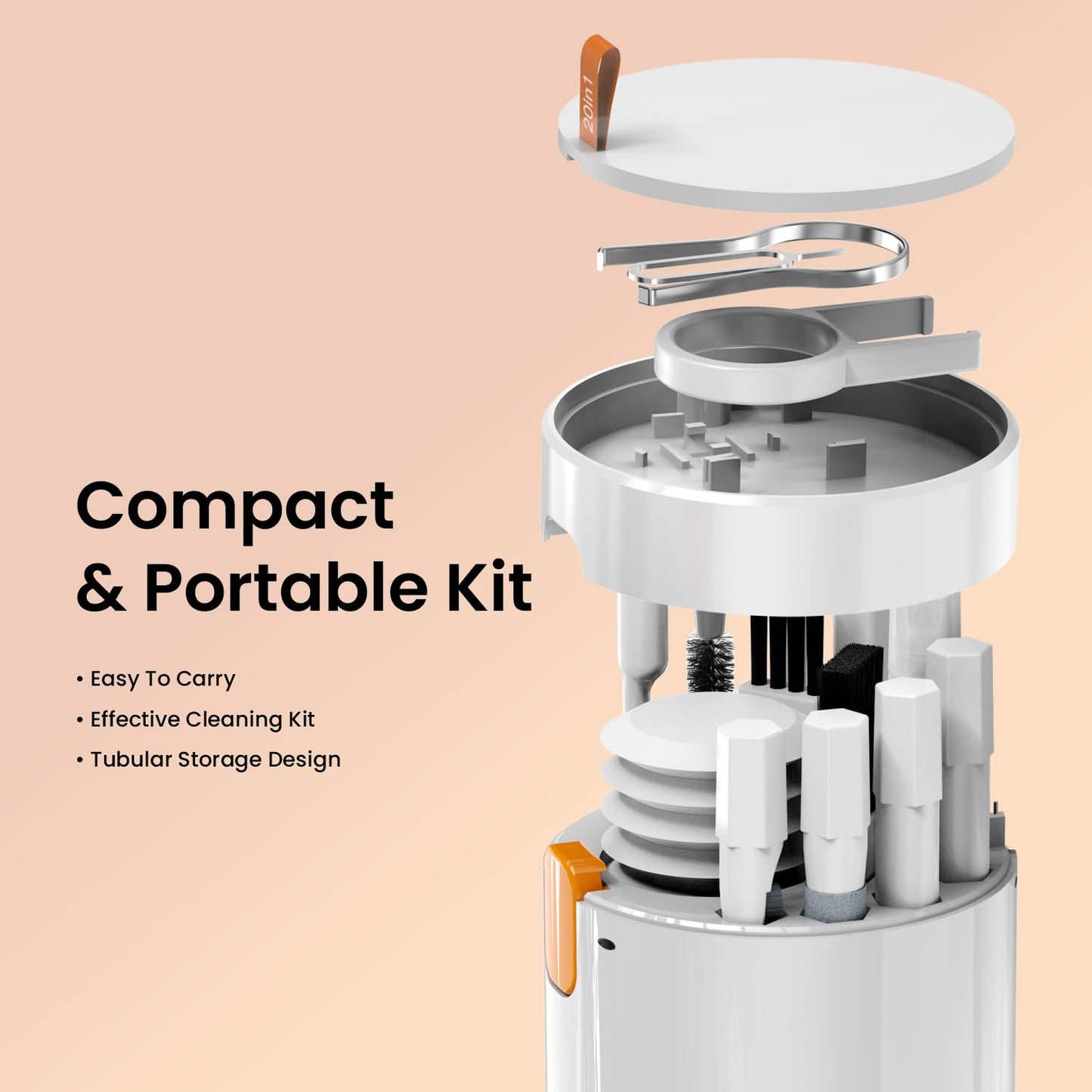 All-in-One Gadget Groomer (20-in-1 Multipurpose Cleaning Kit)