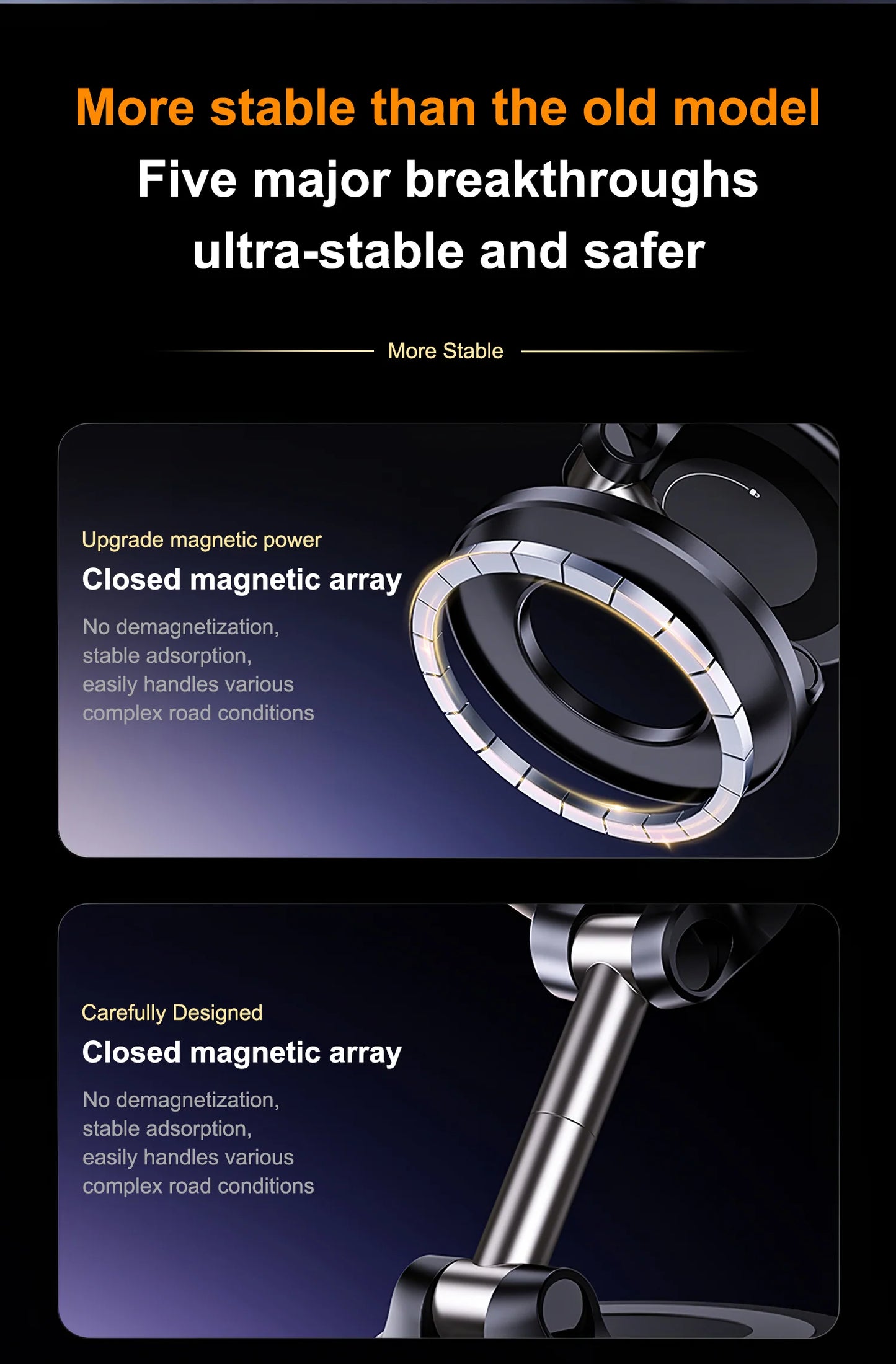 StashLock 360 – Magnetic Phone Holder (MagSafe Ready)