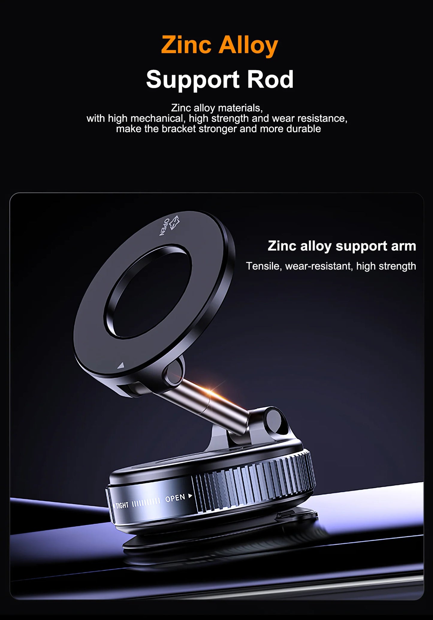 StashLock 360 – Magnetic Phone Holder (MagSafe Ready)